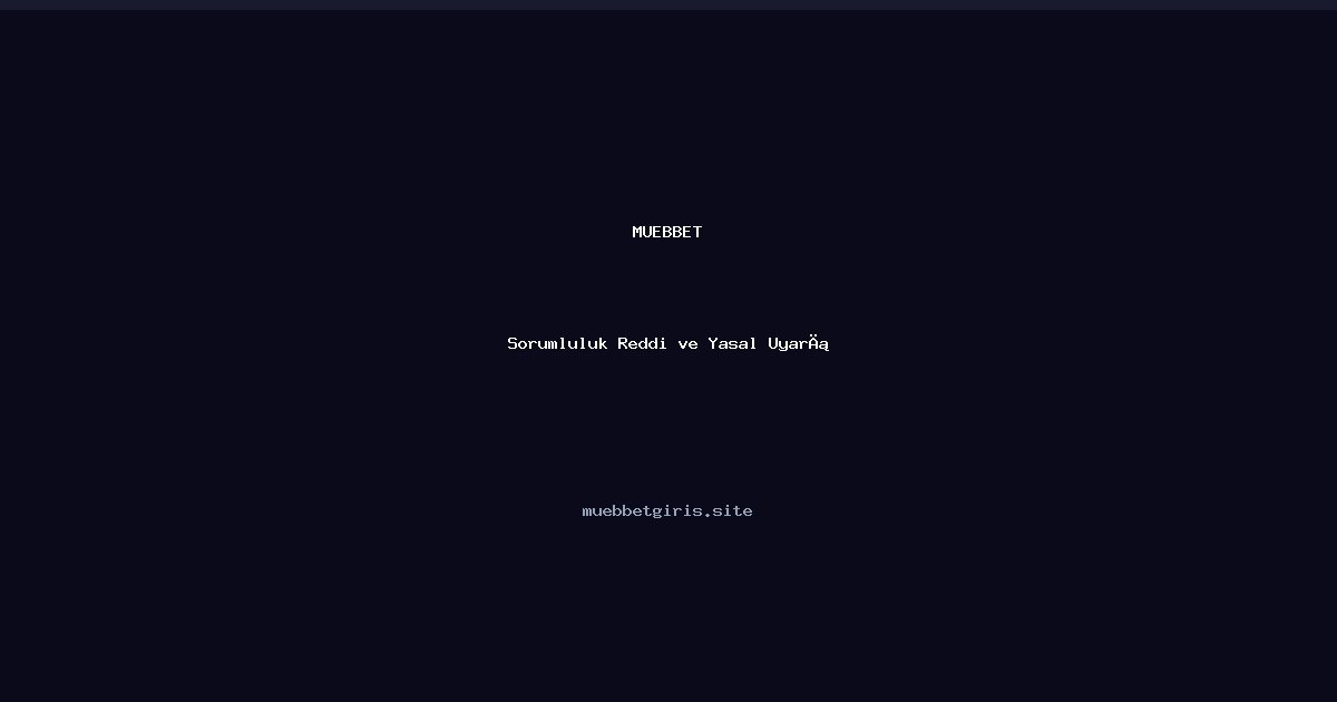 alfabahis Sorumluluk Reddi ve Sorumlu Bahis Politikası